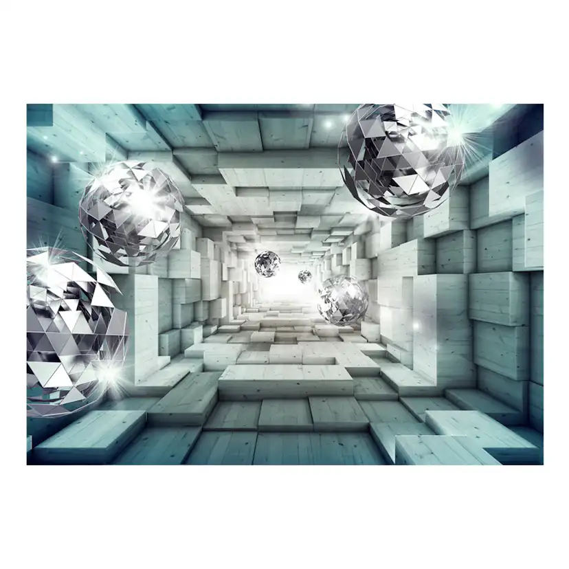 Fototapet Arkiio Journey Through The Blue Tunnel