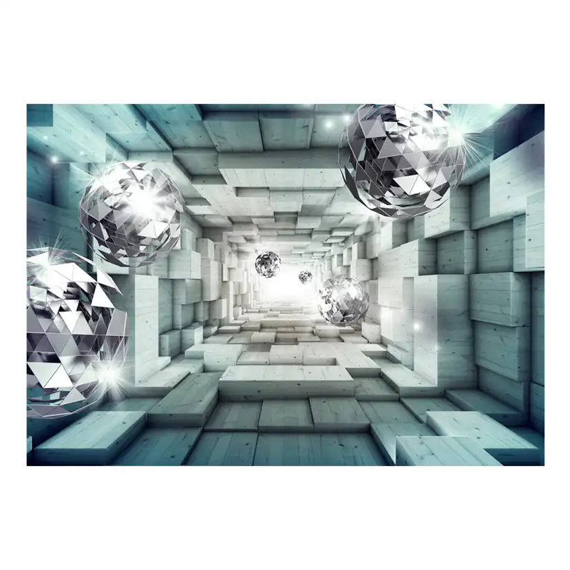 Journey Through the Blue Tunnel 100x70 Storlek: 100x70 cm