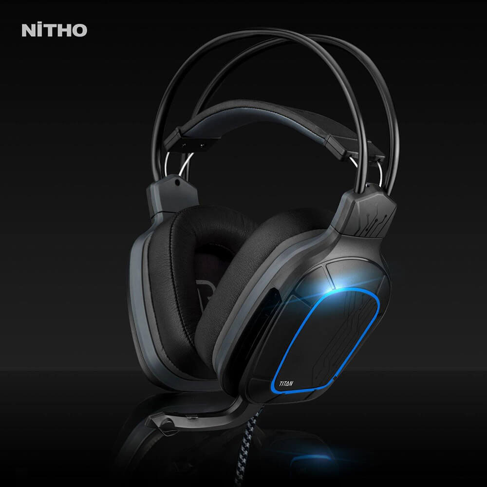 Headset NiTHO Gaming Titan 7.1