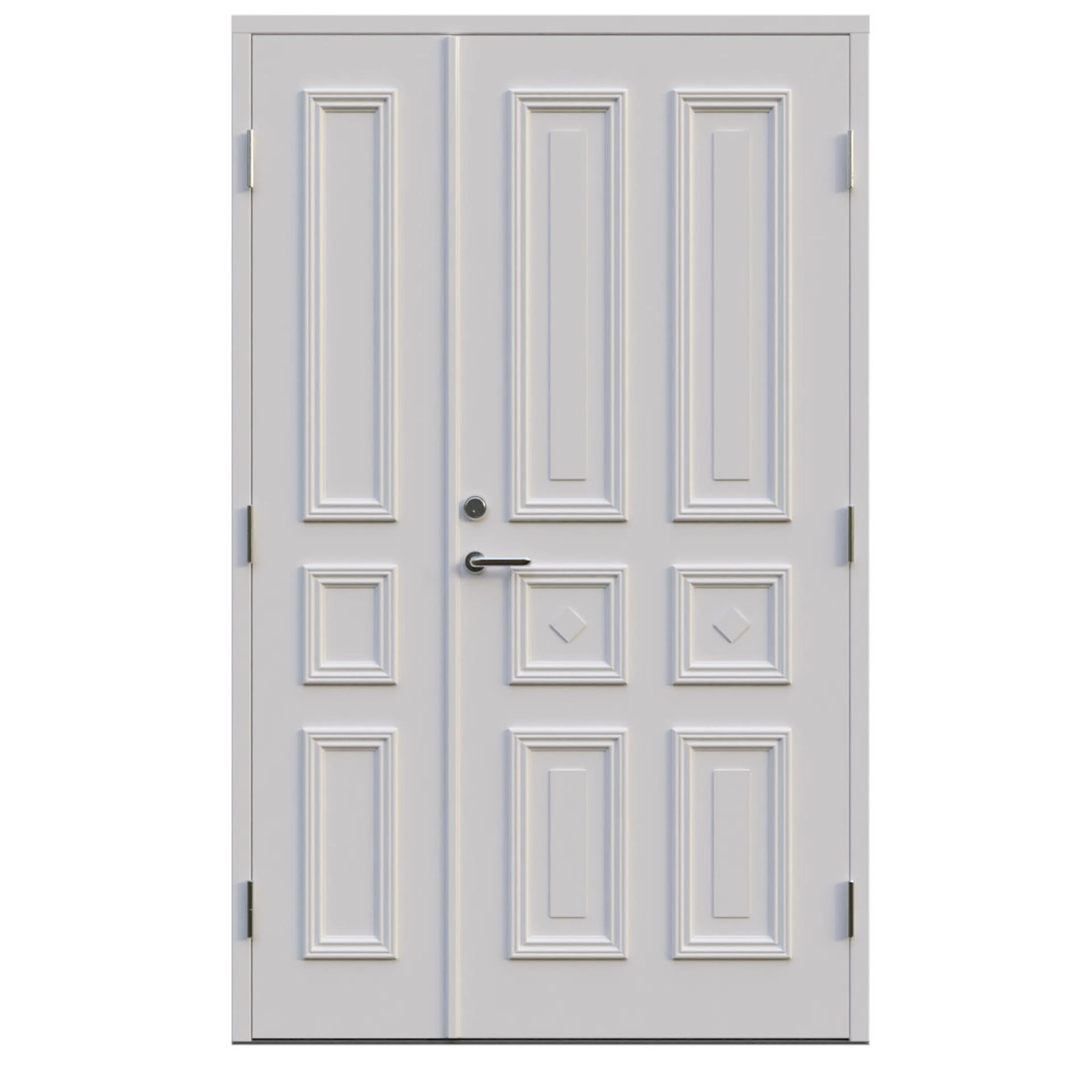 Edshult Tät 13x21 H NCS S-0502-Y BxH: 130x210 cm, S-0502-Y, Vit, Höger