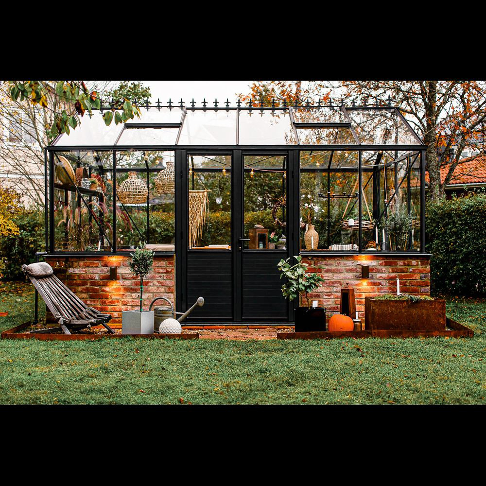 Rabattkant Skotte Garden 18x100 cm 16-Pack Corten