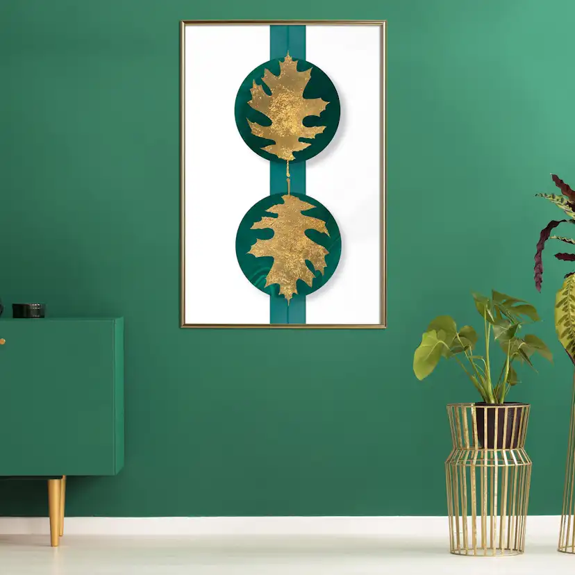 Poster Artgeist Affisch Green Wealth