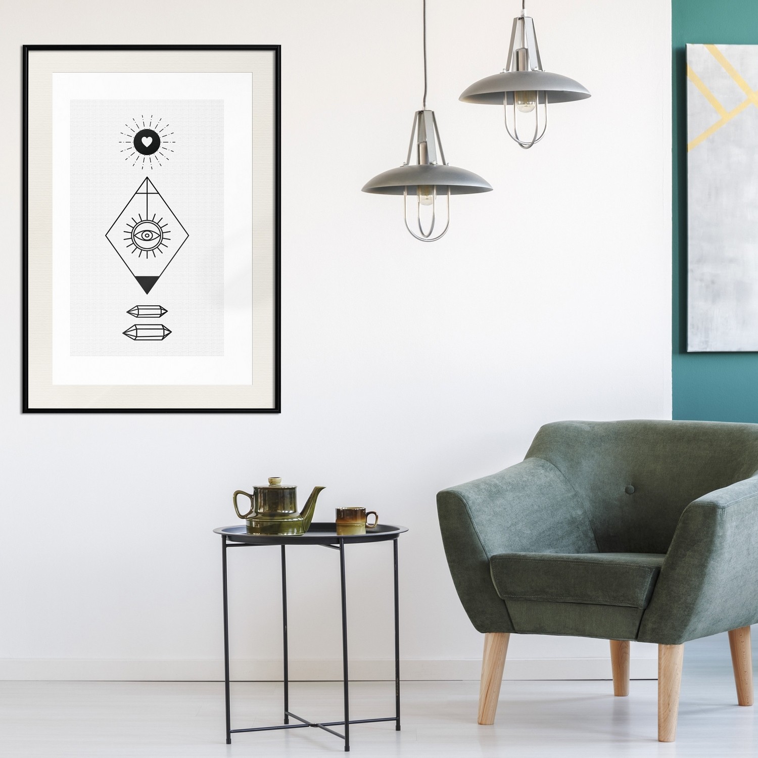 Poster Artgeist Affisch Symbols