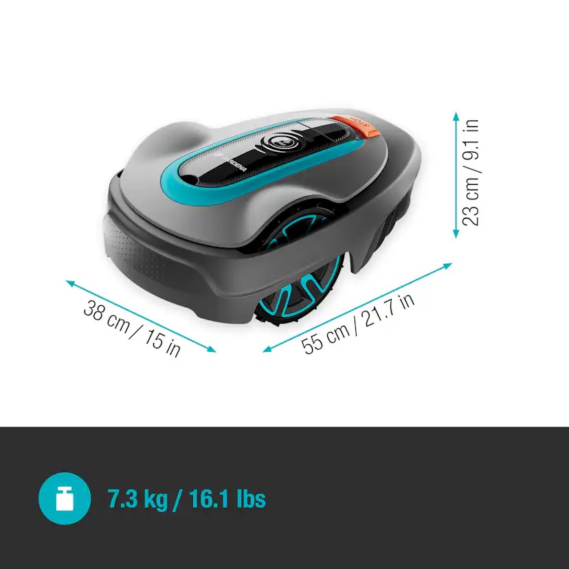 Robotgräsklippare Smart Sileno City 600 Lona