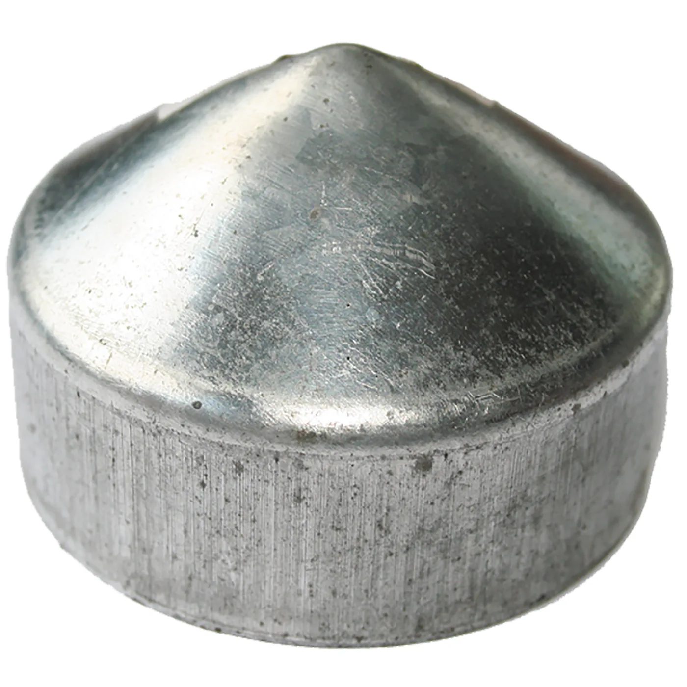 Stolphatt varmgalv. Ø100 mm 100x100 mm