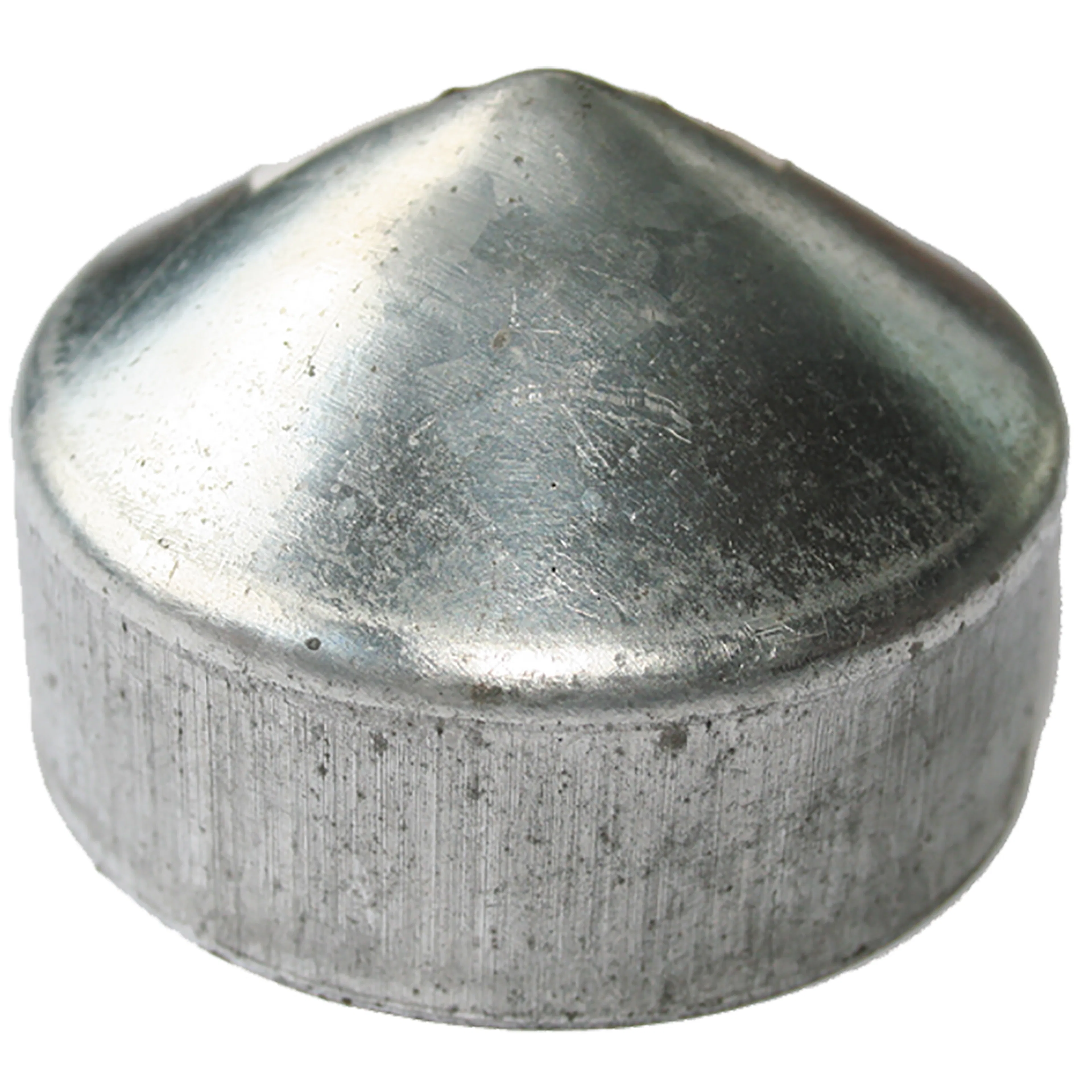 Stolphatt varmgalv. Ø100 mm 100x100 mm