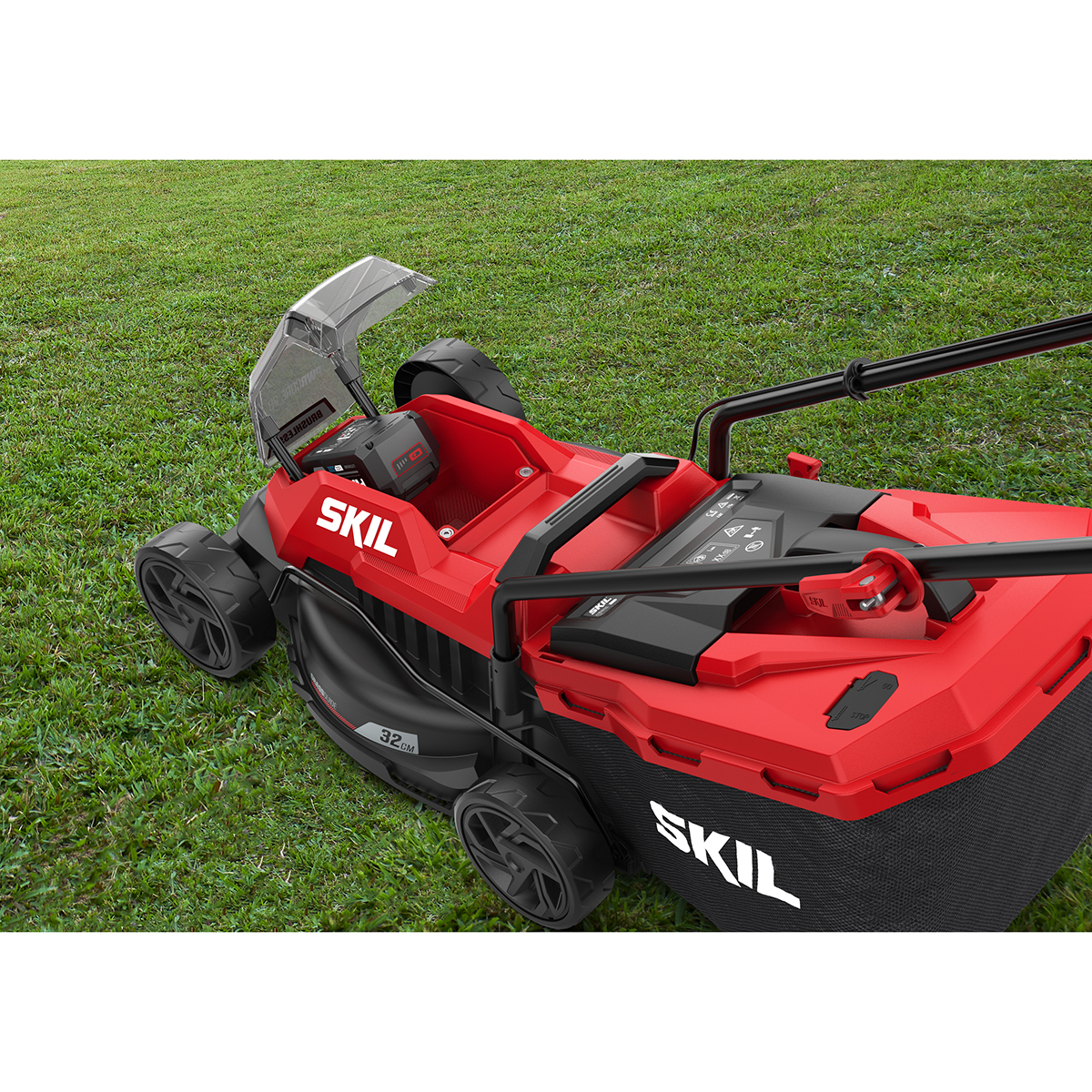 Gräsklippare SKIL 0125 AA Kolborstfri Batteridriven
