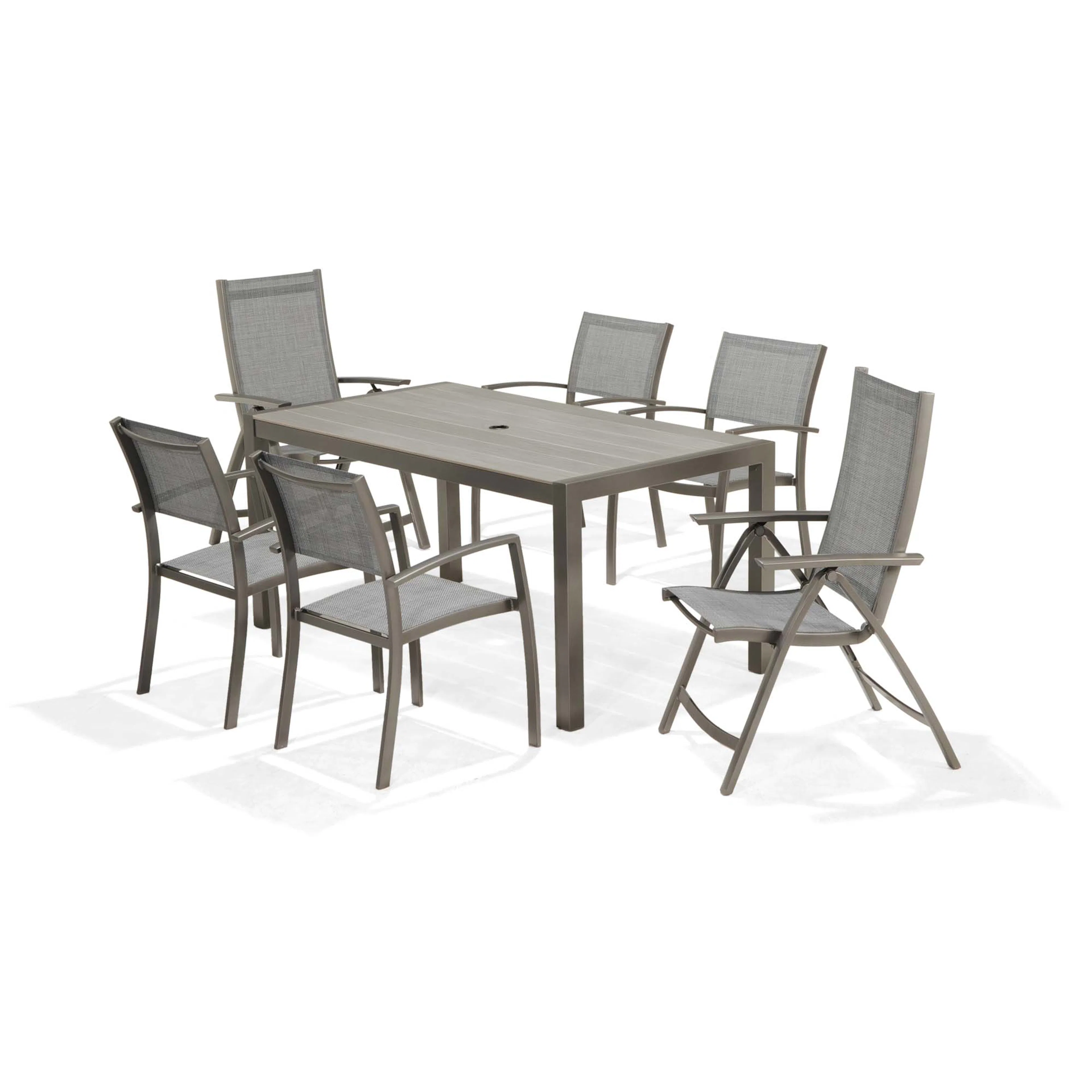 Matgrupp Utomhus LifestyleGarden Solana 163 cm 4 karmstolar