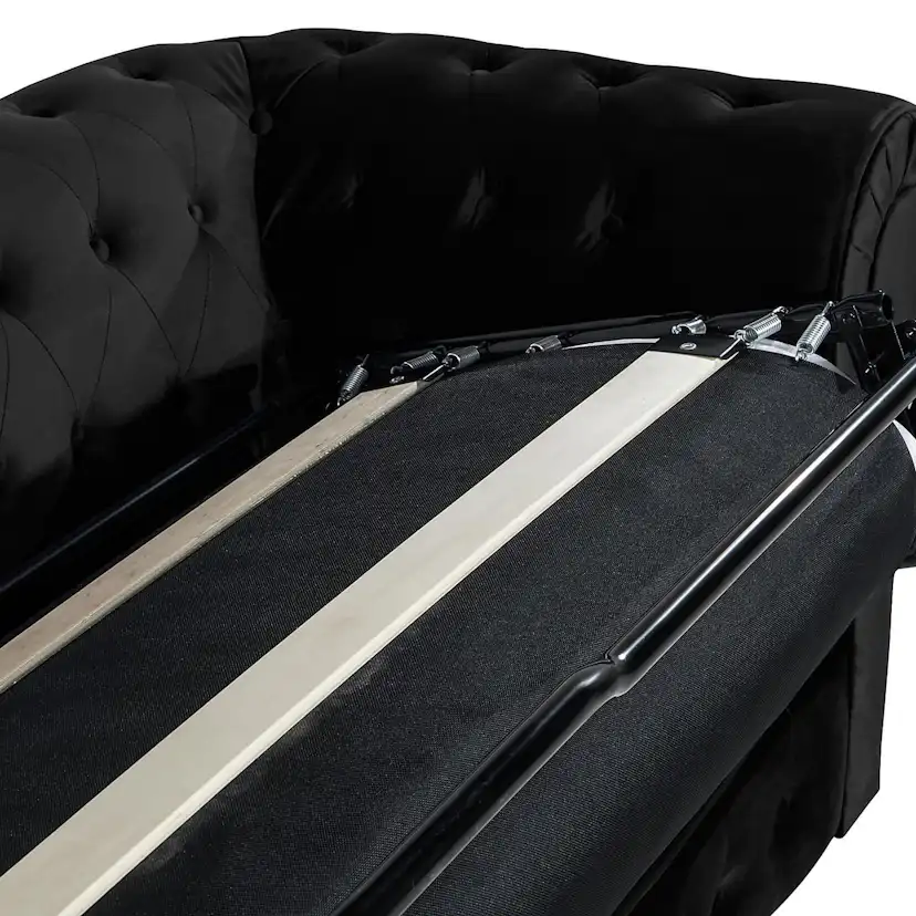 Bäddsoffa Manor House Chesterfield Lyx 3-sits Sammet