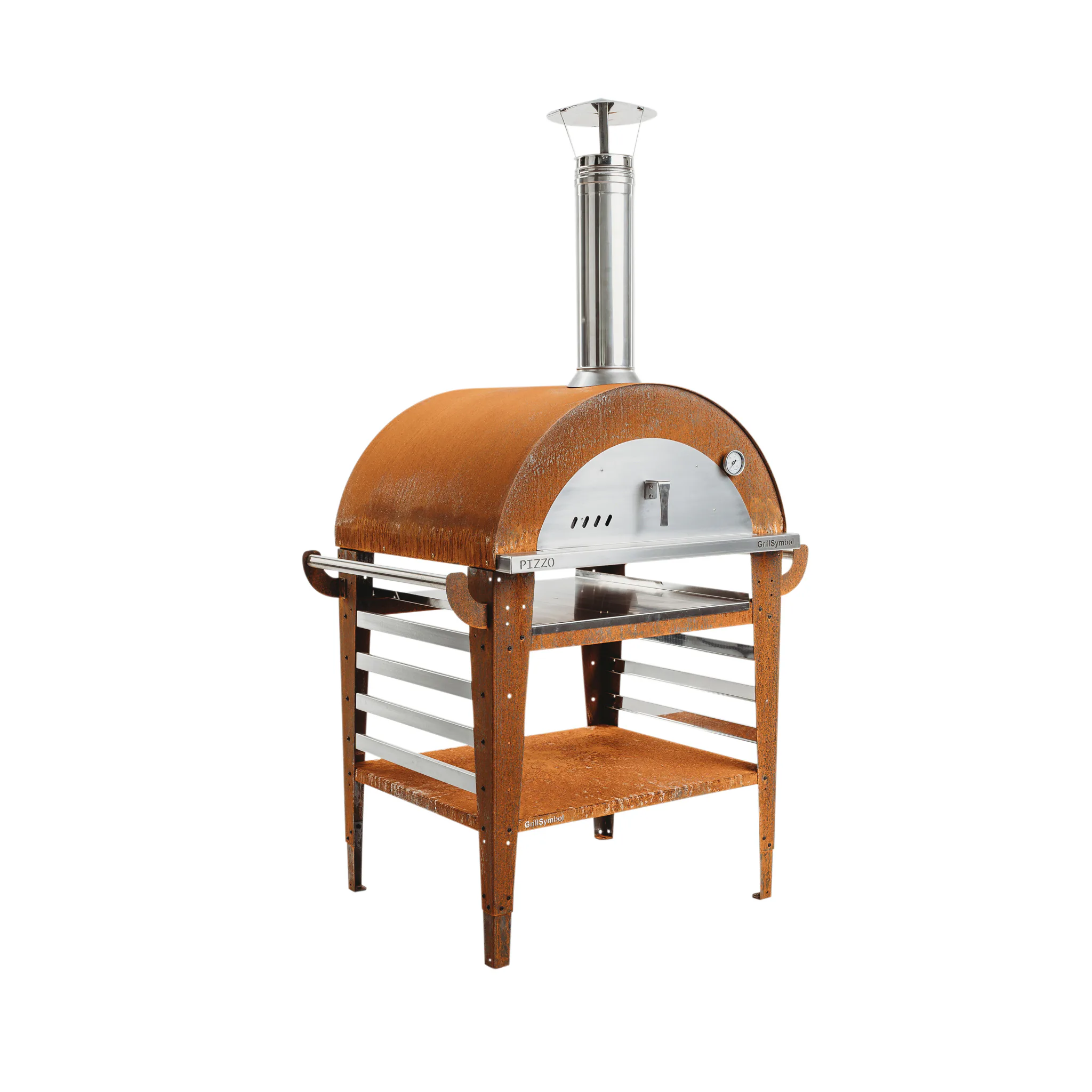 Pizzaugn GrillSymbol Pizzo med Pizzabord