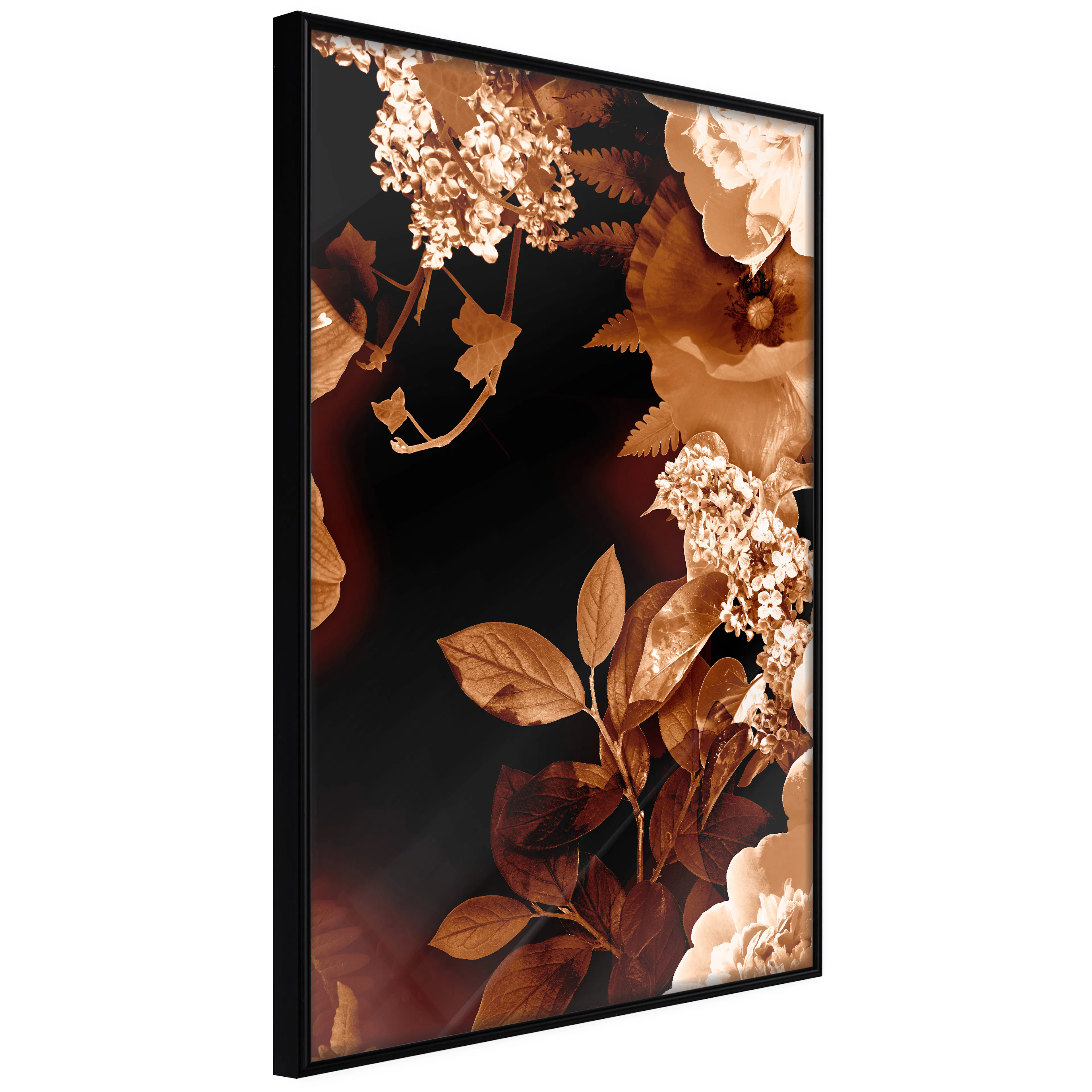 Affisch - September Night [Poster] 30x45 Svart ram, 30x45 cm