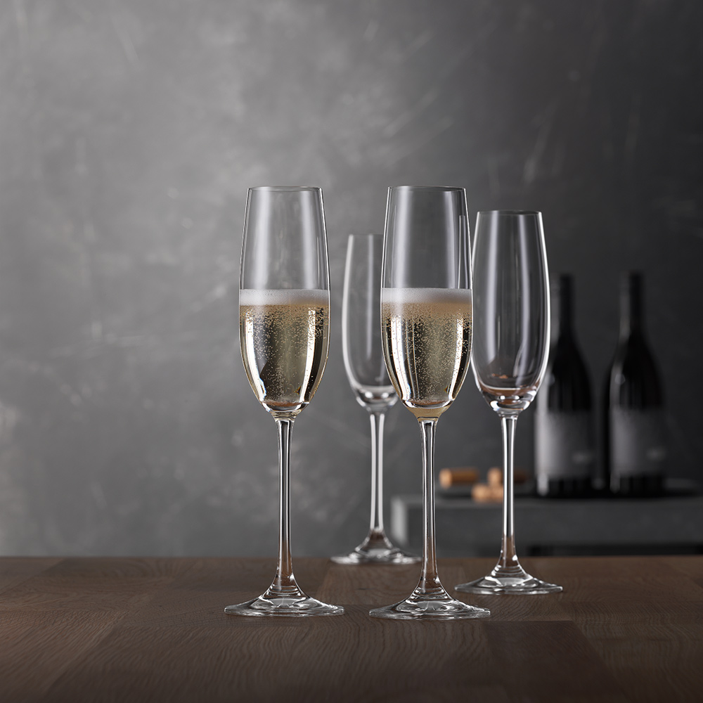 Champagneglas Spiegelau Salute 21 cl 4-pack