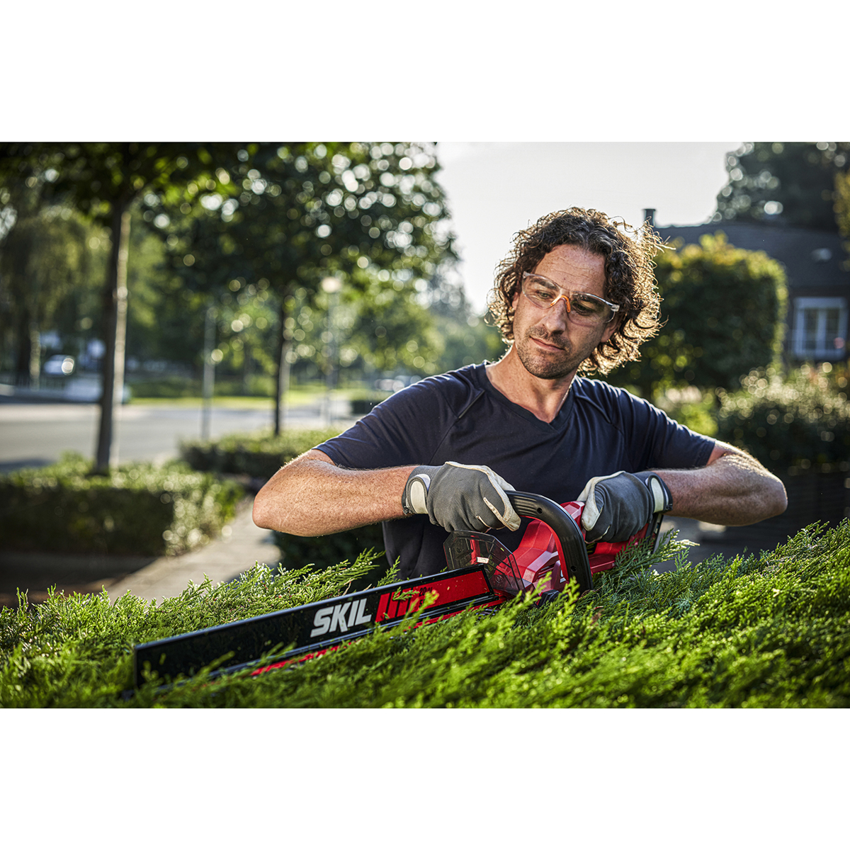 Häcksax SKIL 0440 AA Kolborstfri Batteridriven