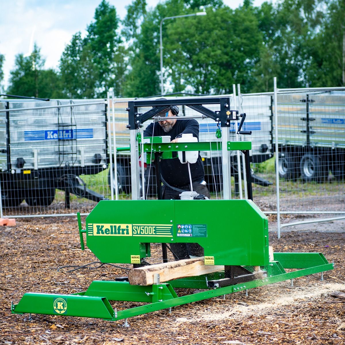 Sågverk Kellfri Eldrivet