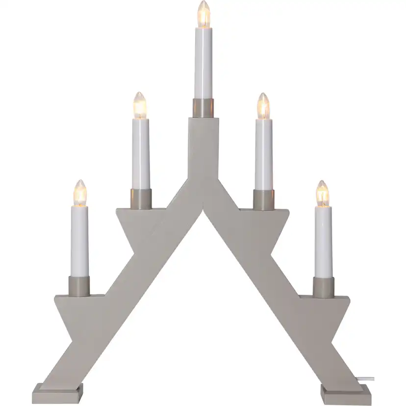 Adventsljusstake Star Trading Zack 41 cm