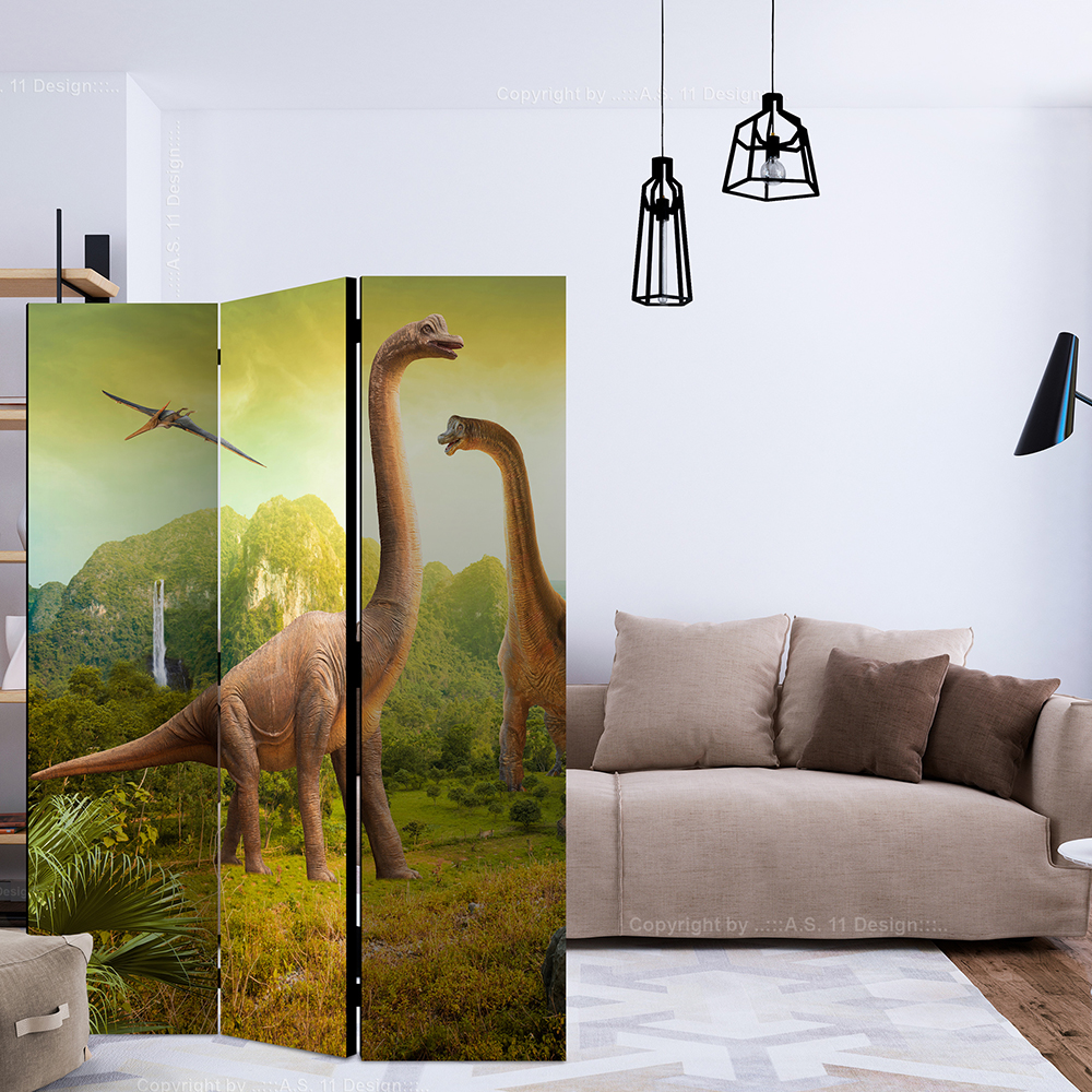 Rumsavdelare Skärmvägg Arkiio Dinosaurs 135x172 cm