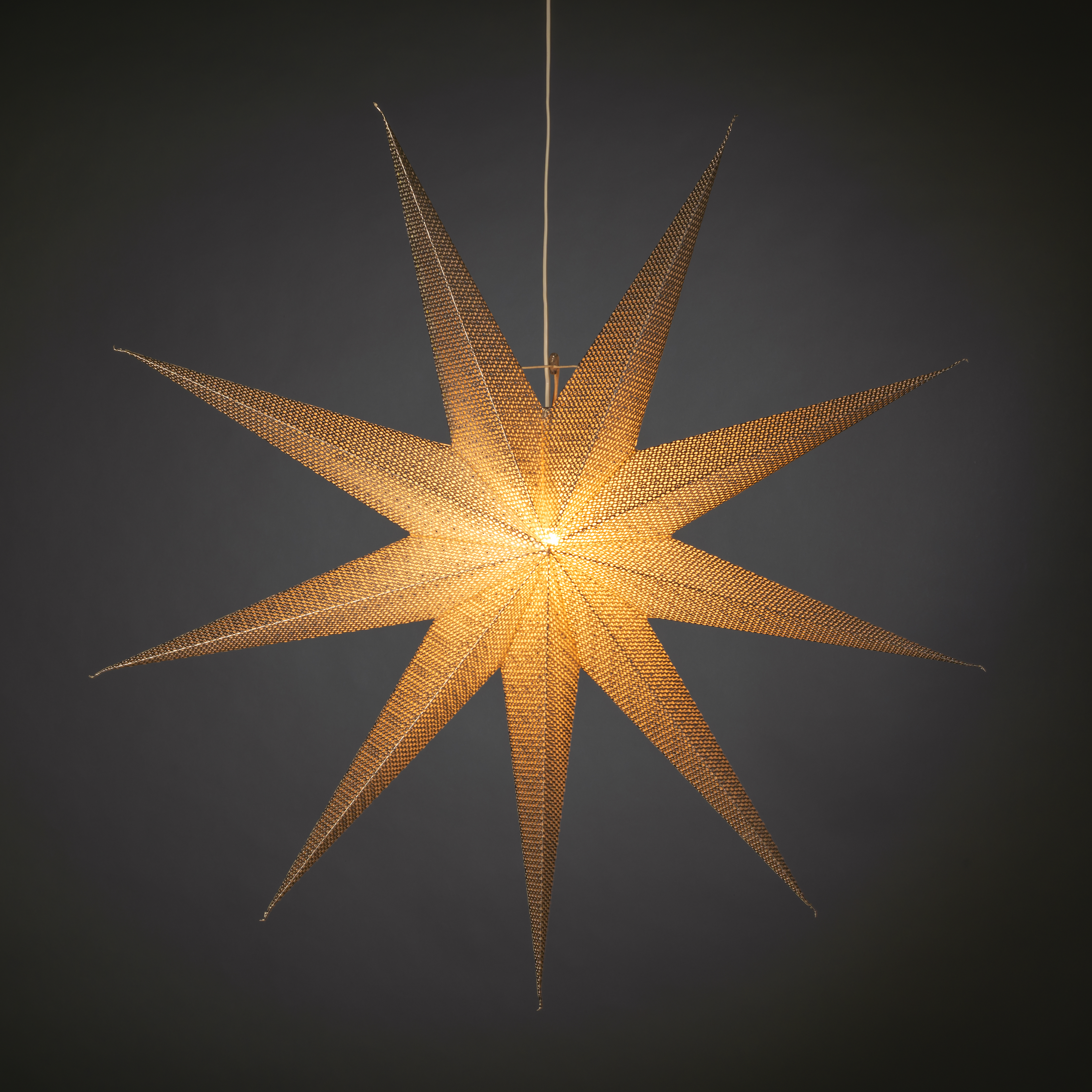 Adventsstjärna Gnosjö Konstsmide 9-uddig 115 cm