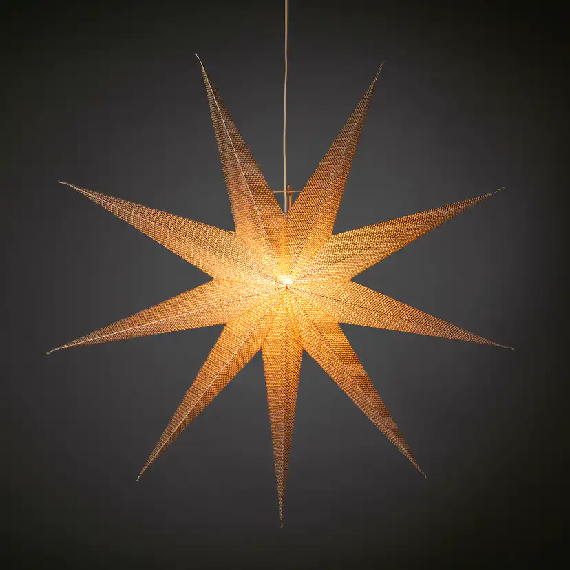 Adventsstjärna Gnosjö Konstsmide 9-uddig 115 cm