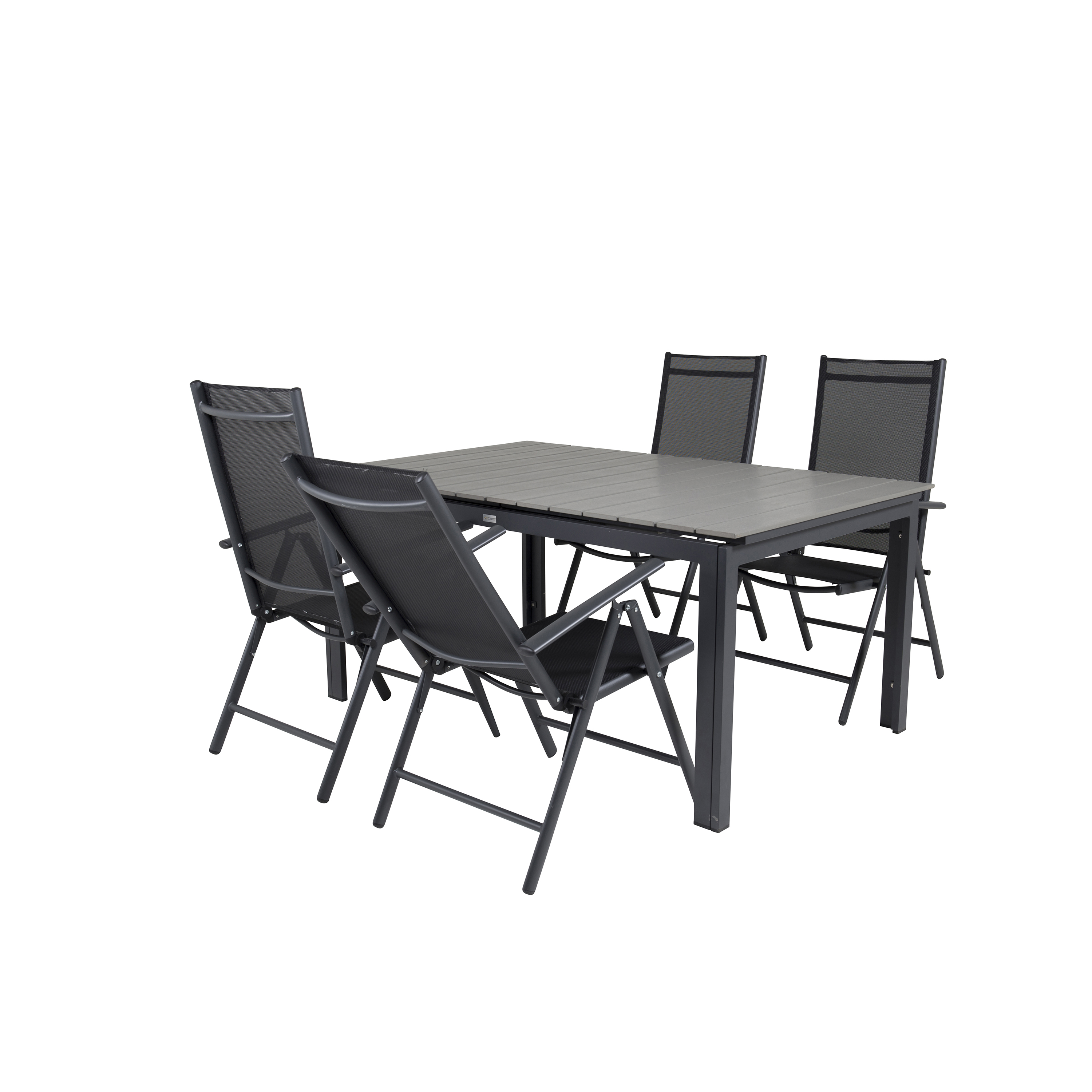 Matgrupp Venture Home Lova 160/240 med 4 Bront Stolar