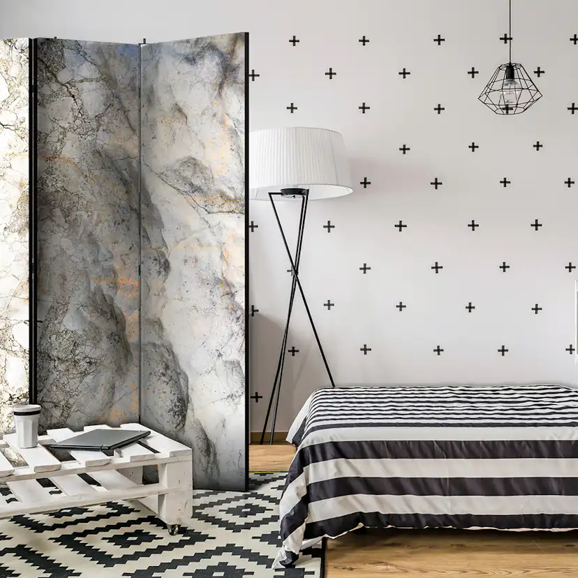 Rumsavdelare Skärmvägg Arkiio Marble Mystery 135x172 cm