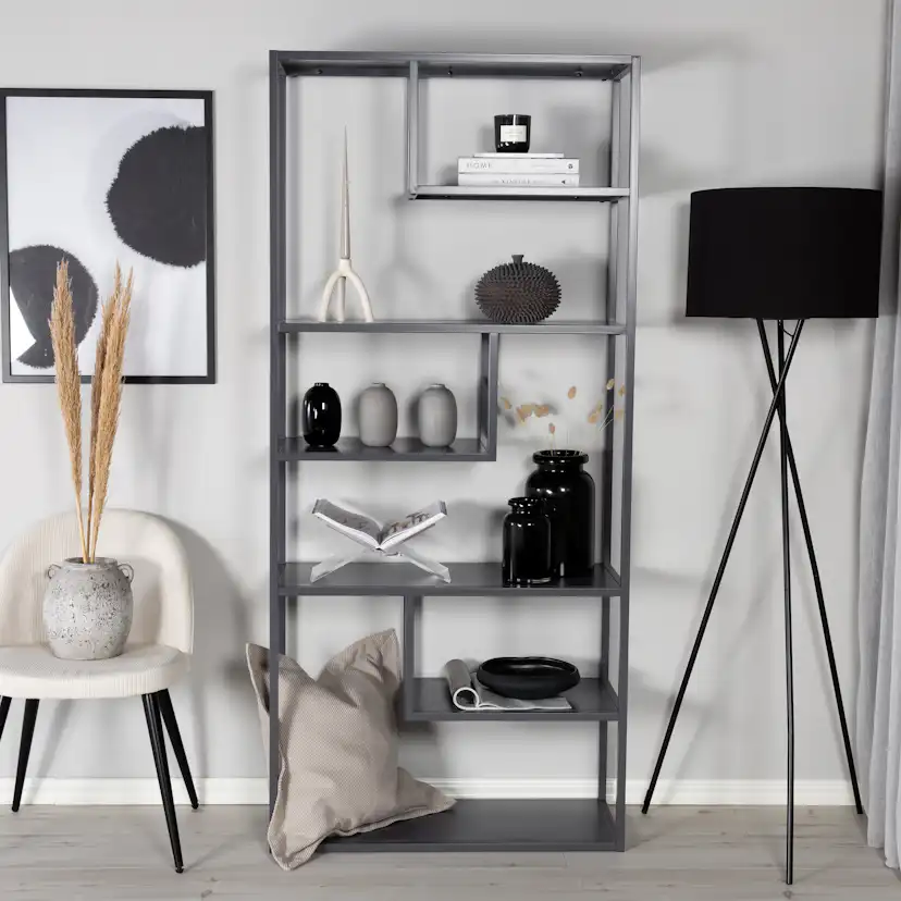 Bokhylla Venture Home Staal