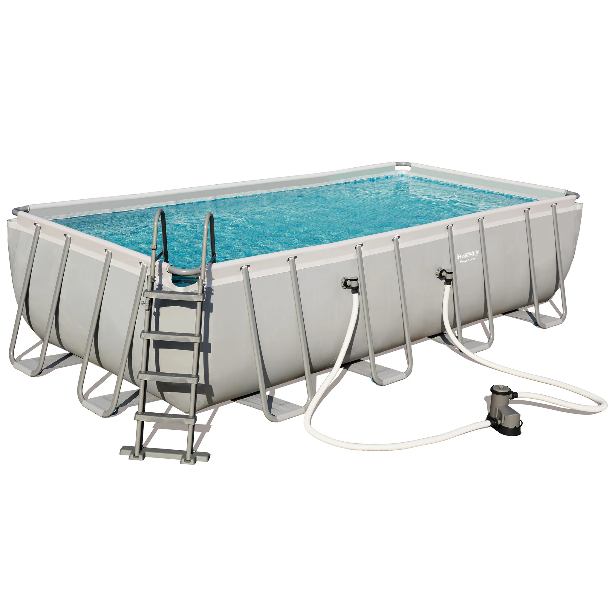 Poolpaket Bestway Power Steel 5,5 x 2,7 m Rektangulär