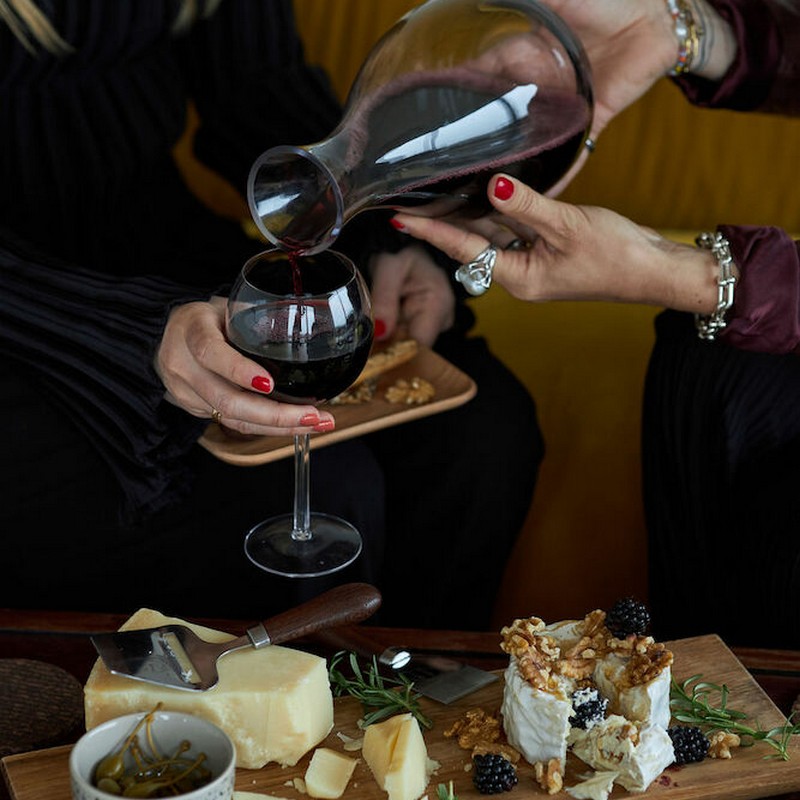 Vinkaraff Sagaform Nature med Korkkula 2 L