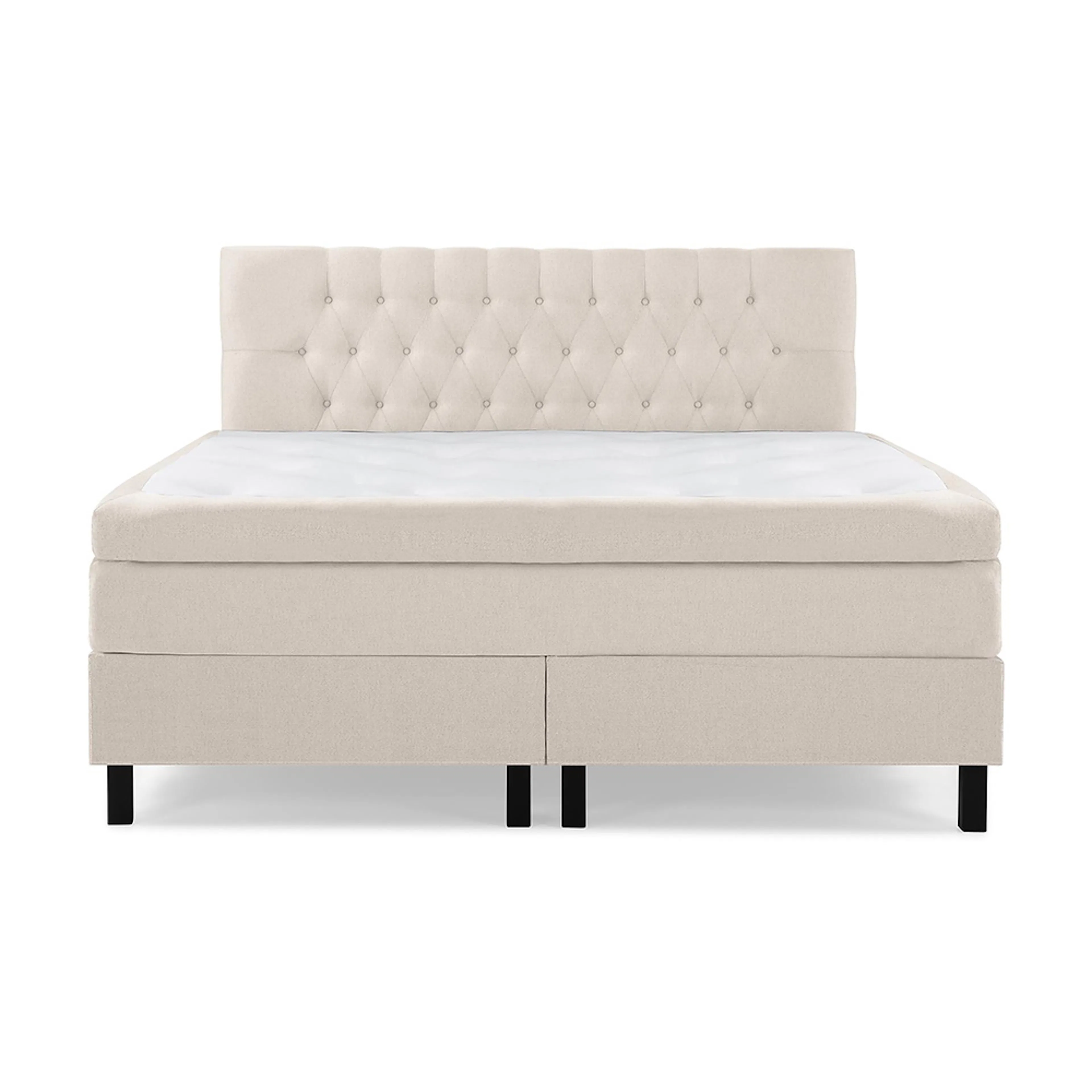 Lucky Kontinentalsäng 180x200Polyeter Beige, Fast Polyeter