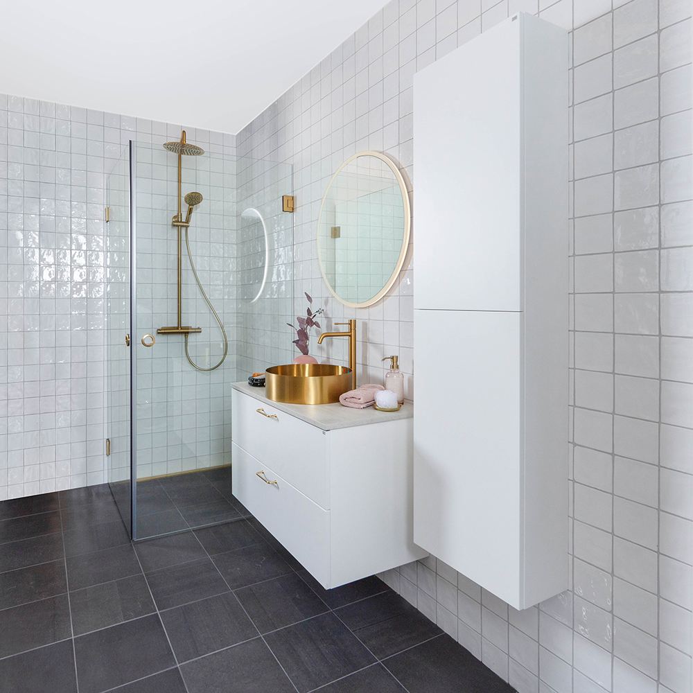 Kakel Natucer Ceramica Natural Stow Bianco Vit 10x10 cm