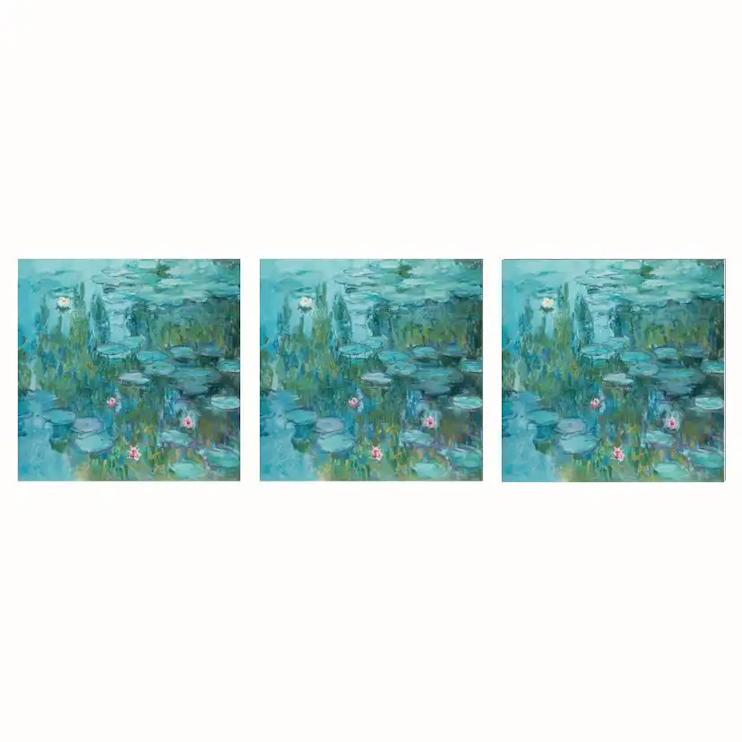 Servett Paperproducts Design Nymphéas 33x33 cm 3 st 20-pack