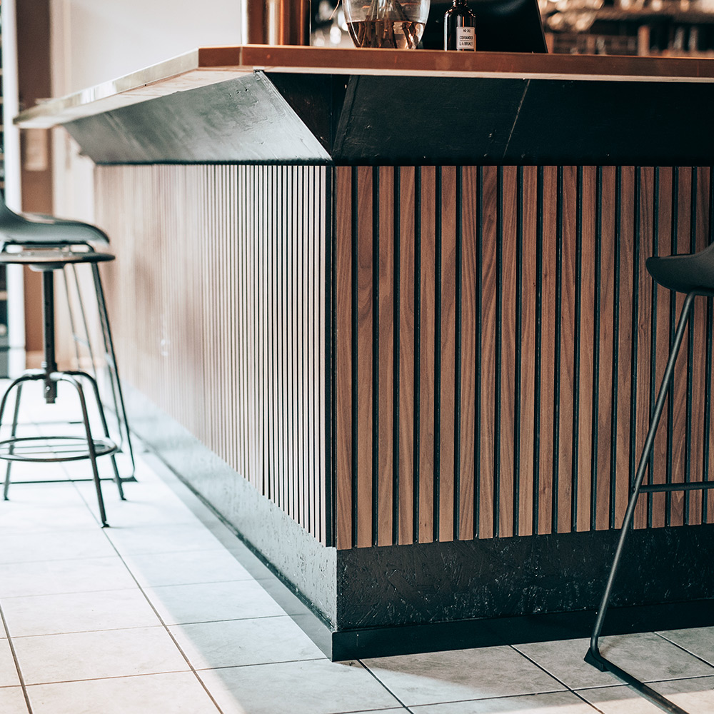 Akustikpanel Wood on wall Valnöt Oljad
