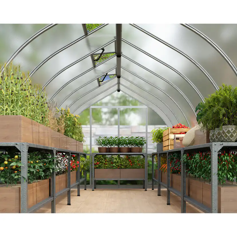 Tunnelväxthus Canopia Kivik 8,9 m²