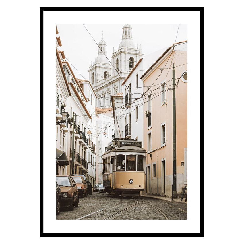 Poster Gallerix Tram In Lisbon