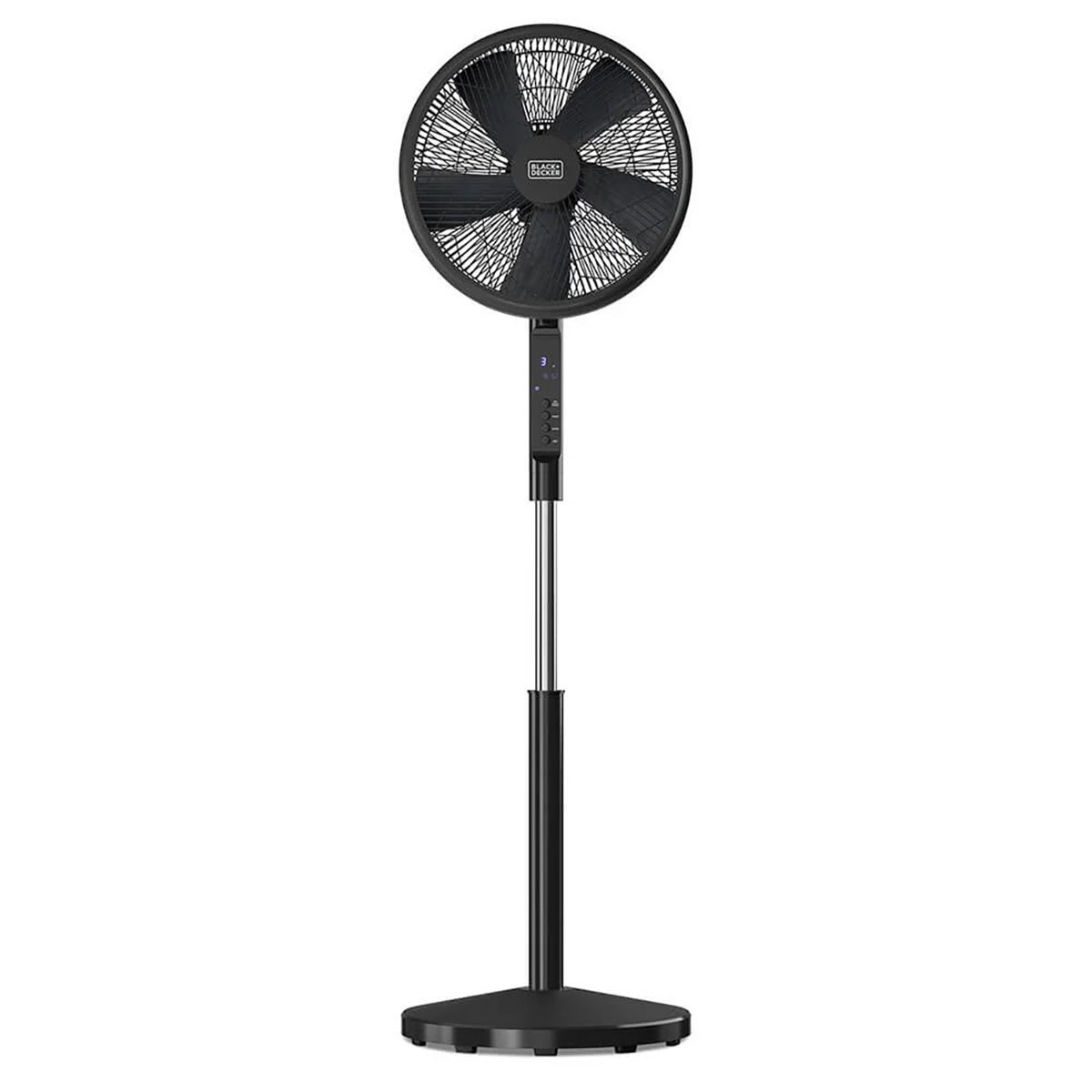 Golvfläkt BLACK+DECKER Justerbar 5 Blad 50W Svart