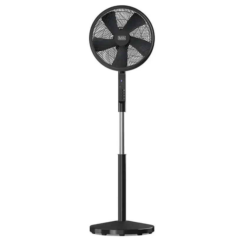 Golvfläkt BLACK+DECKER Justerbar 5 Blad 50W Svart