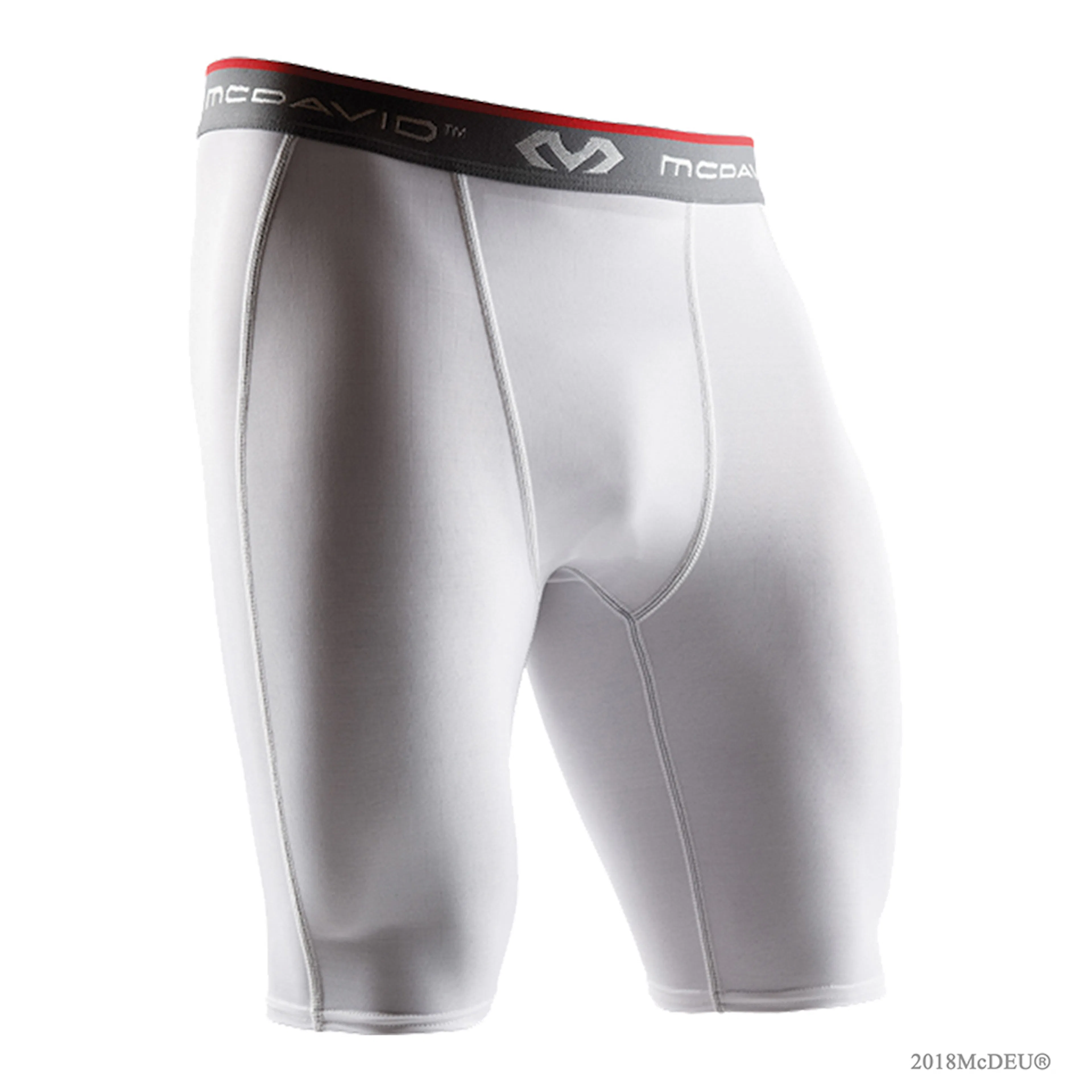 Men's Compression Short 8100-W-S Storlek: S Färg: Vit