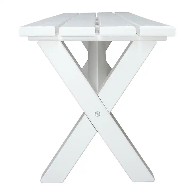 SCOTTSDALE bench 140 Vit, 1400 mm
