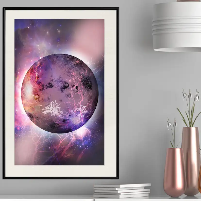 Poster Artgeist Affisch Unknown Planet