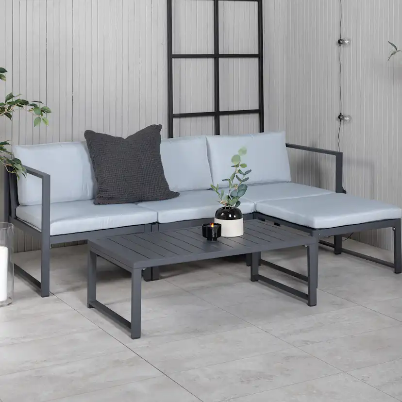 Soffgrupp Venture Home Salvia Aluminium/Metall Utomhus