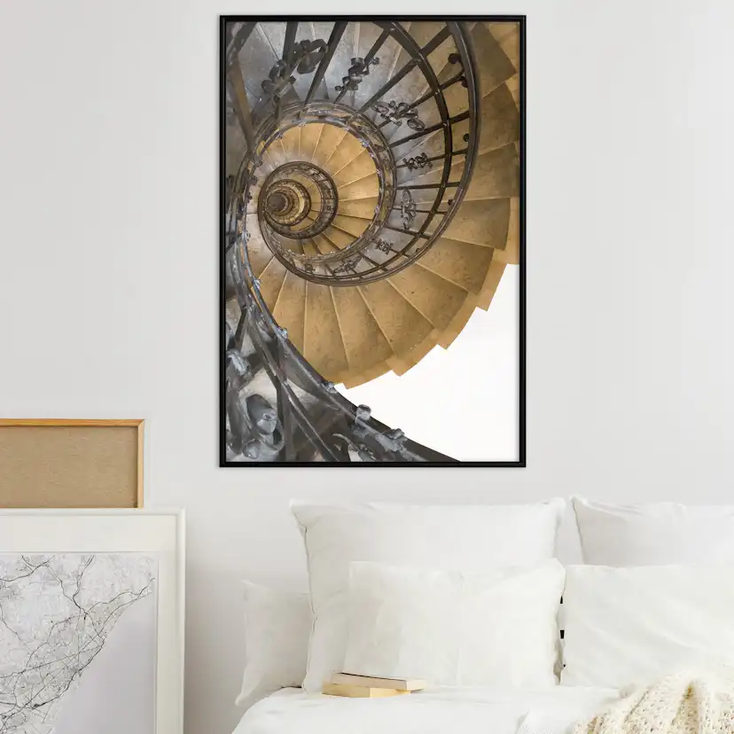 Poster Artgeist Affisch Architectural Snail