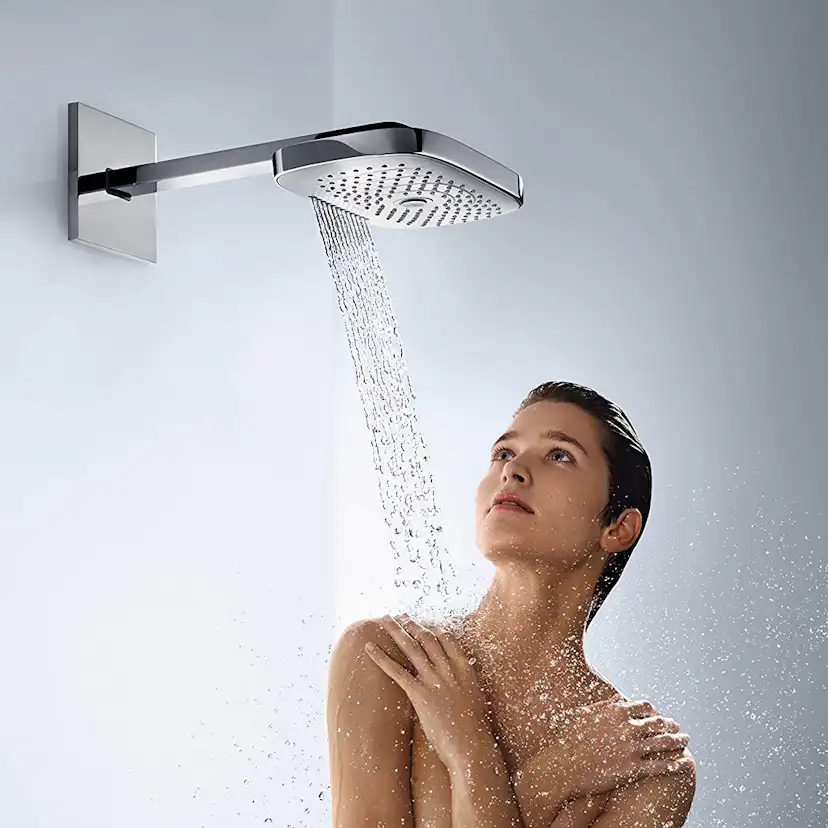 Huvuddusch Hansgrohe Raindance Select E300 3jet Vit/Krom