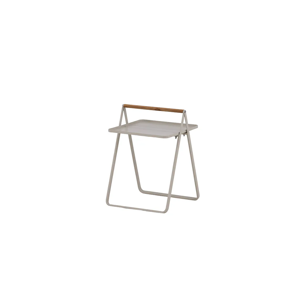 Clarin Sidetable Steel - Beige / Rectangular 40*45*50 Beige