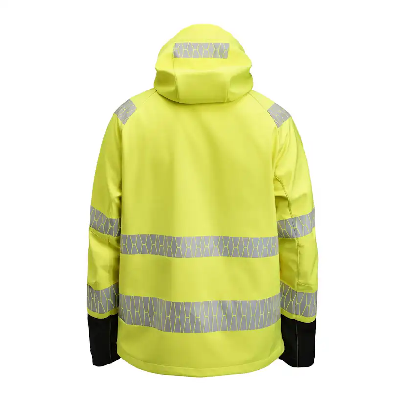 Softshelljacka Varsel Gul/Svart S S
