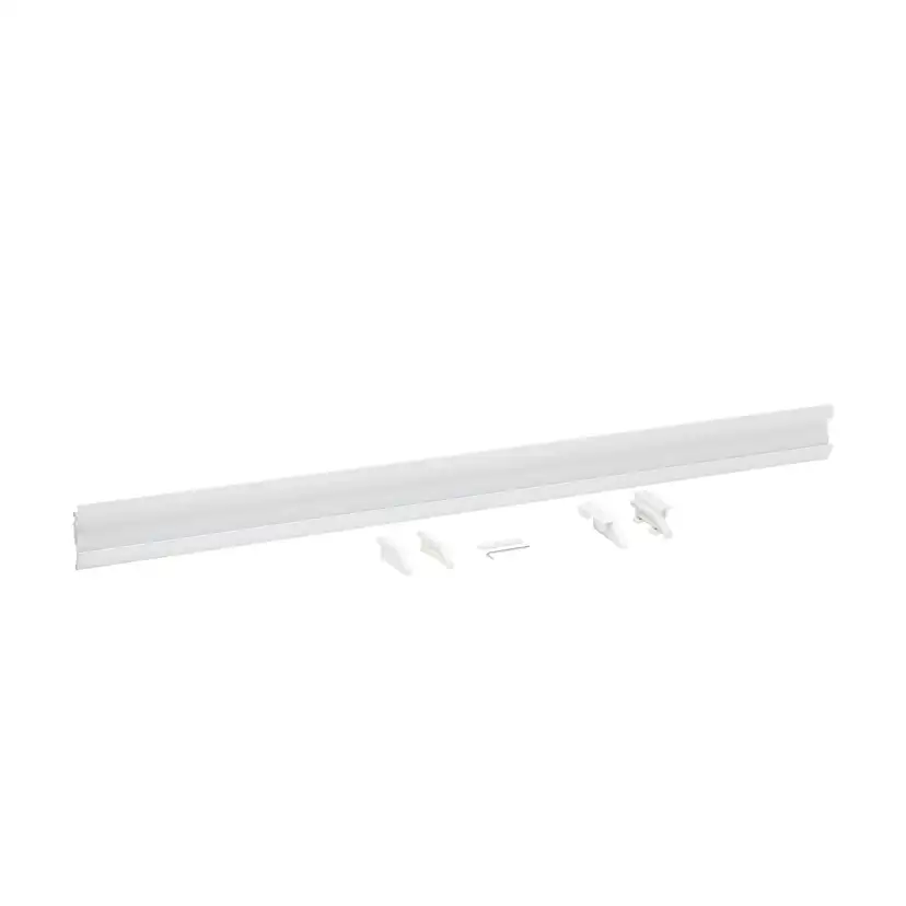 Förvaringsskena B: 90 vit Vit, Längd: 900 mm