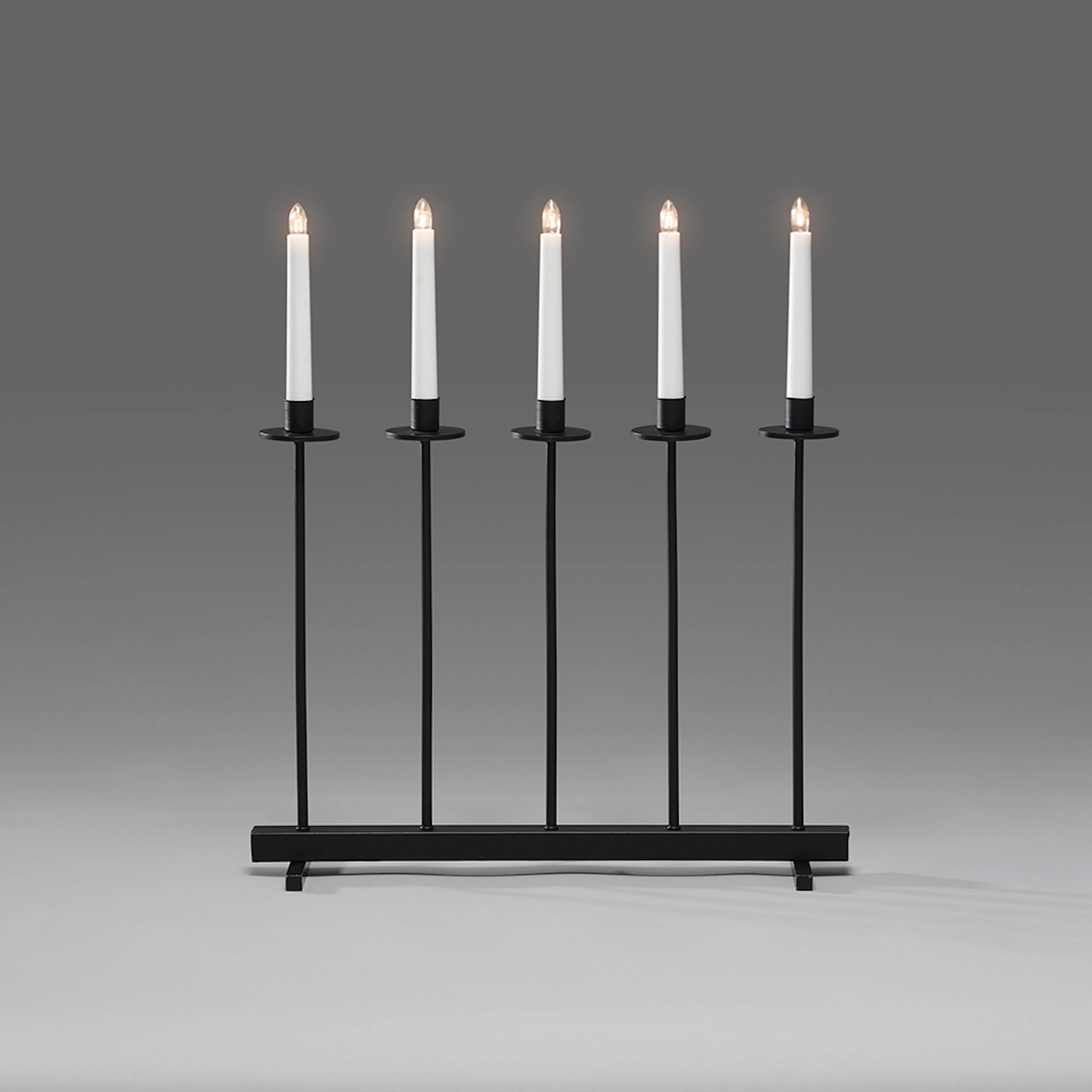 Adventsljusstake Gnosjö Konstsmide 5L Metall