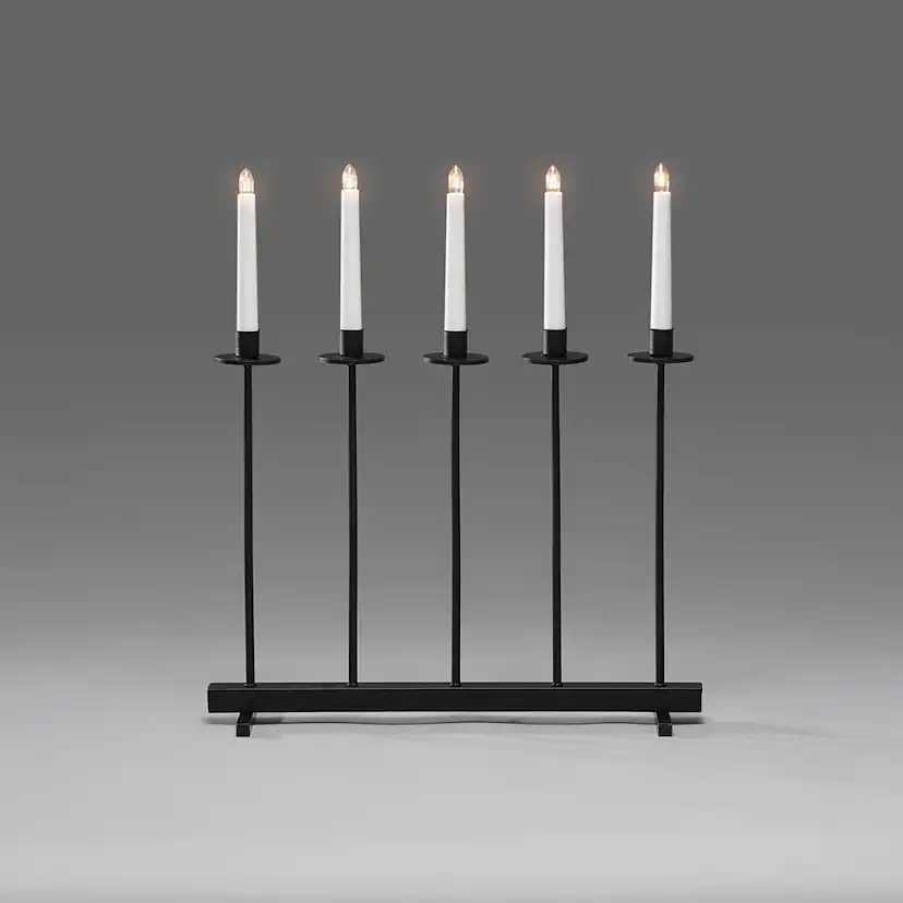Adventsljusstake Gnosjö Konstsmide 5L Metall