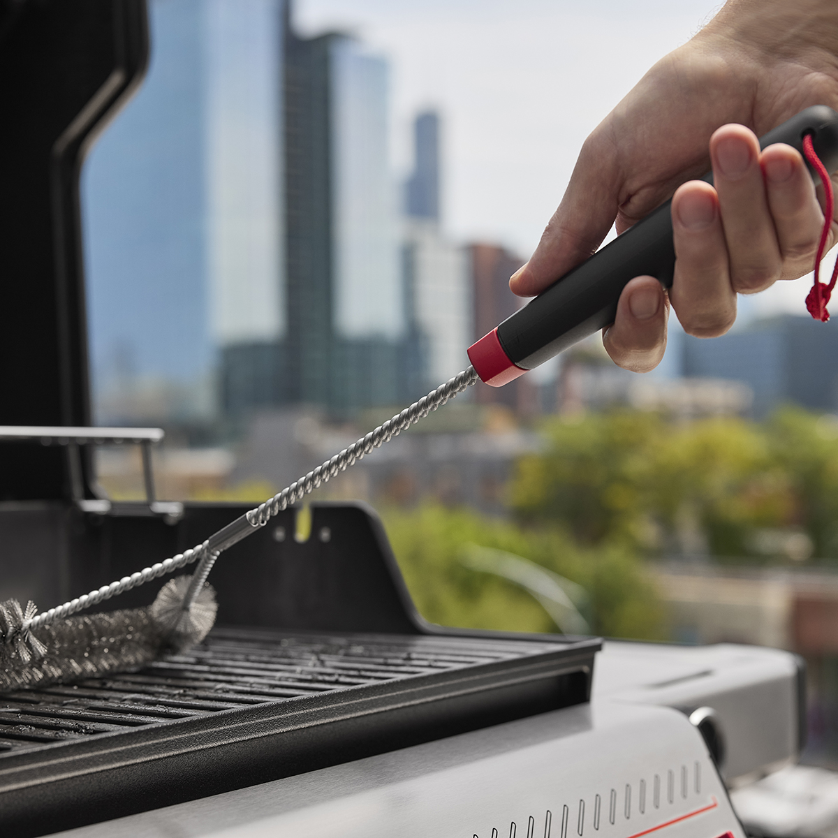 Gasolgrill Weber Spirit E-210 med 2 Brännare & Sidobord