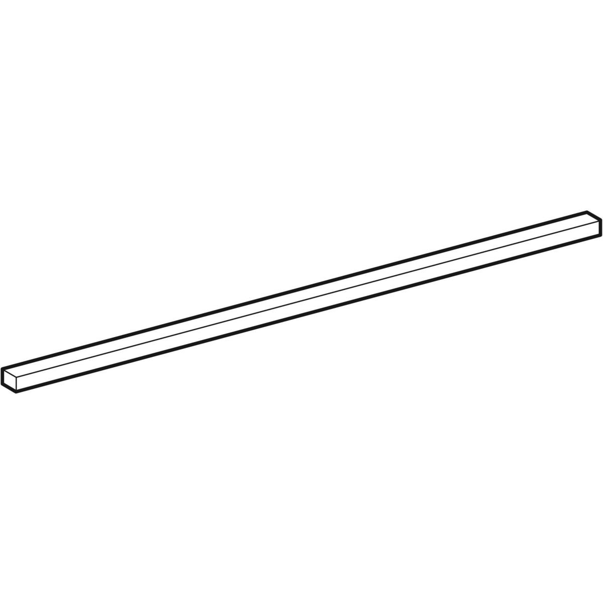 Ifö Vinta handdukshållare: T=90cm, Polerat förkromat 900 mm