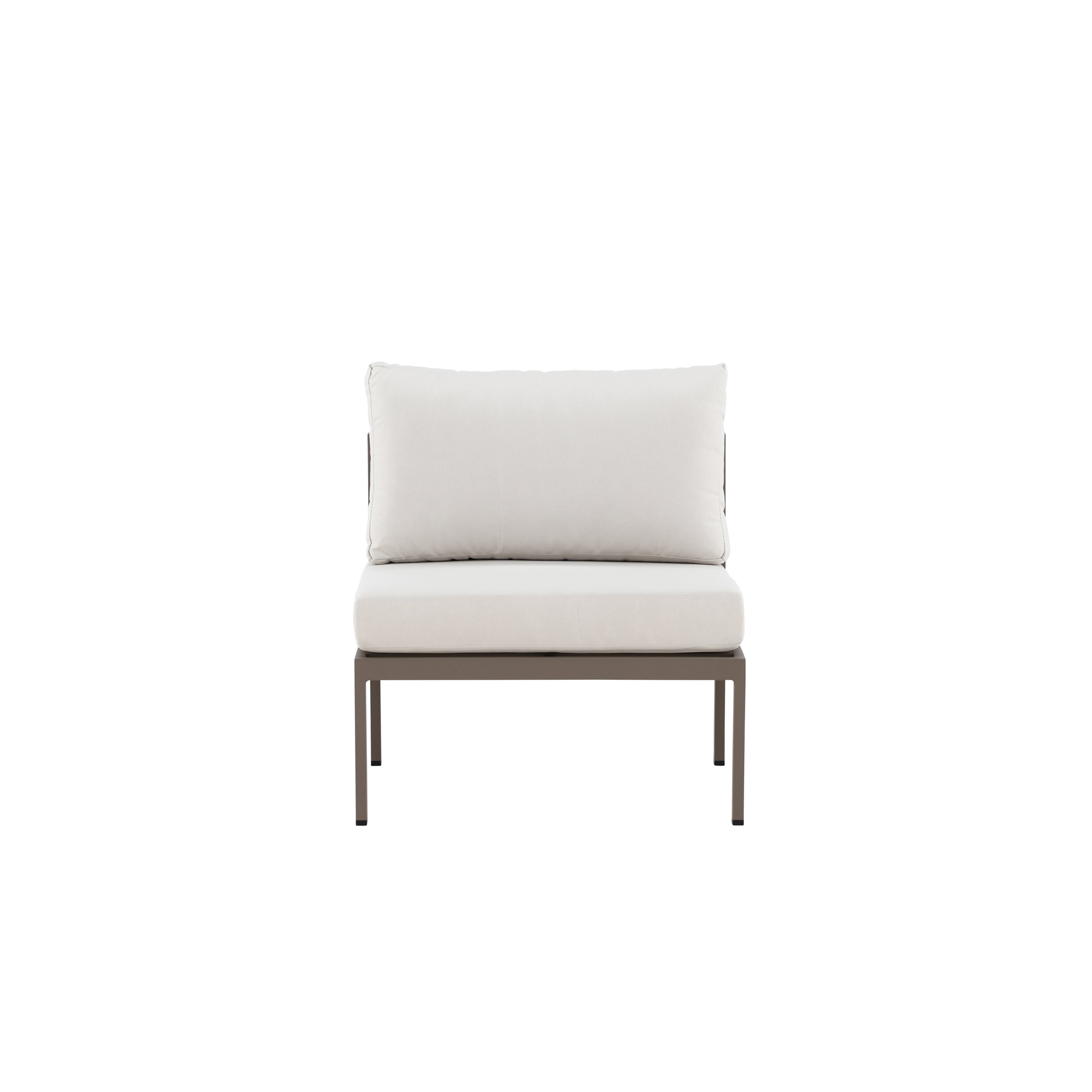 Copacabana Sofa Module Middle - Brown / Beige Brown / Beige