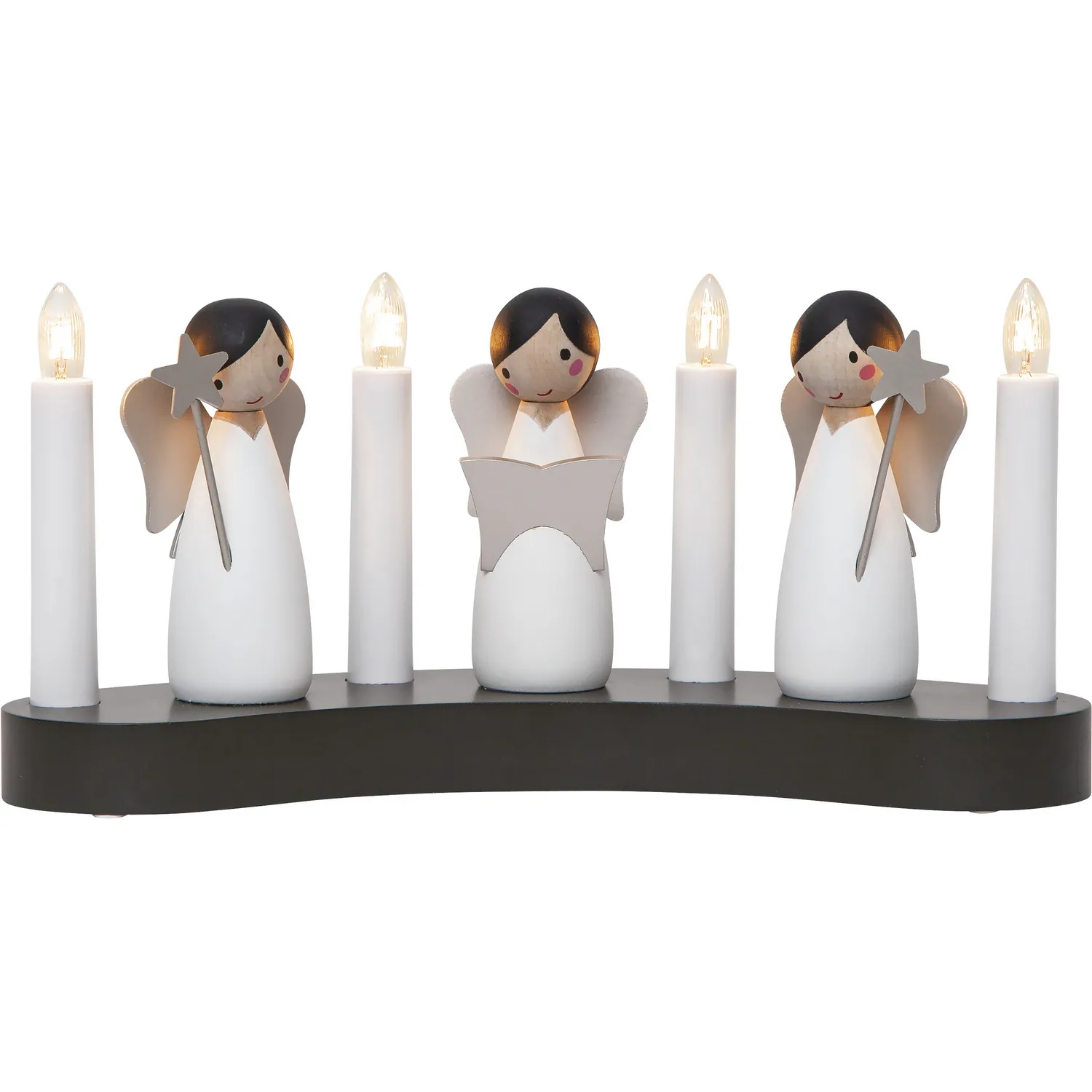 Adventsljusstake Star Trading Angel choir